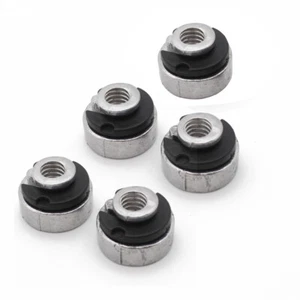 5pcs Motorcycle Rear Fender Seat Nut Kit for Sportster Street Bob Softail 96-17 - Picture 1 of 8