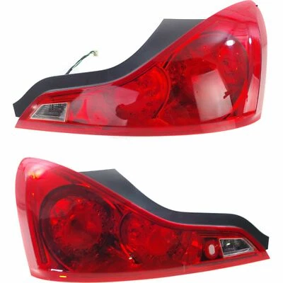 JUEGO DE PARES DE LUCES TRASERAS LUCES TRASERAS PARA INFINITI G37 Q60 CUPÉ 2008-2015 Foto 1 de 2
