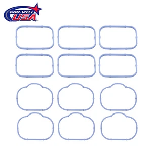 Intake Manifold Upper Lower Gasket Set Fits for 11-19 Chrysler Dodge Jeep 3.6L - Picture 1 of 6