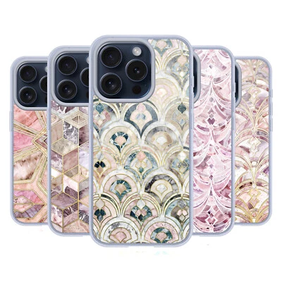 MICKLYN LE FEUVRE MARBLE PATTERNS SOFT GEL CASE FOR APPLE iPHONE PHONES - Image 1 of 4