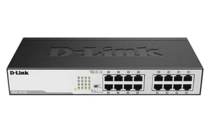 D-Link 16-Port Gigabit Unmanaged Desktop Switch with 16 Gigabit Ports - Picture 1 of 3