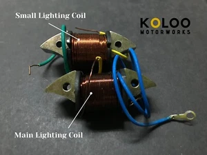 VESPA SUPER 150 MAIN & SMALL LIGHTING COIL - Picture 1 of 3