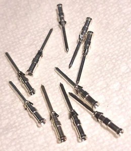 10 Pieces of HARTING - 0933-000-6104 - CONTACT, MALE, 16AWG, CRIMP - Picture 1 of 3
