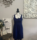 LOFT Sleeveless Dress Blue Size 6p