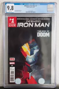 HUGE Infamous Iron Man Lot! #1 CGC 9.8 + two variants + 1-12 complete run! - Picture 1 of 15