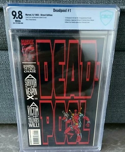 Deadpool #1 9.8 KEY!!! - 1st Deadpool - 1st Appearance of Slayback - Picture 1 of 2