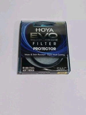 Hoya EVO 49mm Clear Protector Filter Super Multi-Coating Brand New - Image 1 of 4