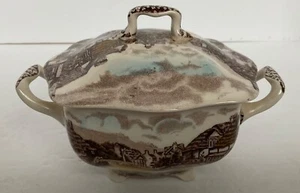 Johnson Brothers Olde English Country Side Covered Sugar Bowl - Picture 1 of 6