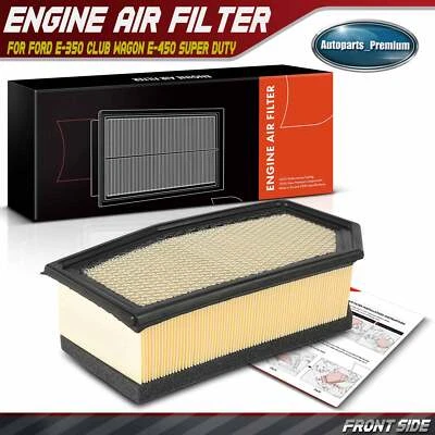 Engine Air Filter for Ford E-350 Club Wagon 04-05 E-350 450 Super Duty 2004-2010 - Image 1 of 4
