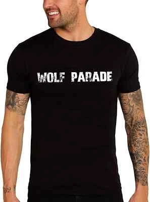 ULTRABASIC Homme Tee-Shirt Défilé De Loups Wolf Parade T-Shirt Vintage - Photo 1/4