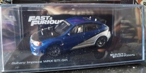SUBARU IMPREZA WRX STI GH Fast and Furious 1/43 New in box diecast model - Picture 1 of 1