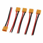 Silicone XT60 XT-60 Male Female Connector Adapter Wire 2Pin for RC Battery