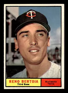 Reno Bertoia 1961 Topps #392 Minnesota Twins Vg-Ex - Picture 1 of 2