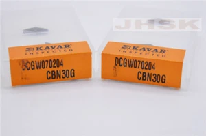 6 Stck. DCGW070204 CBN30 DCGW21.51 Abschrecken/superhart Materialeinsatz Prozessstahl - Bild 1 von 3