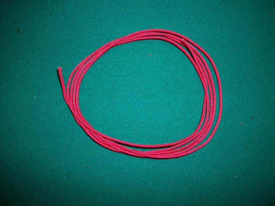 Cuerda de arco de tiro con arco material de bucle D rojo de 5' BCY Foto 1 de 1