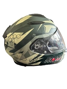 Scorpion EXO-510 Air Cipher Full Face Motorcycle Helmet Large Gray USED - Picture 1 of 16