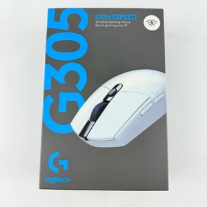 Logitech G305 Lightspeed Bezprzewodowa mysz do gier Hero Sensor Biała Stalówka Zapieczętowana - Zdjęcie 1 z 5