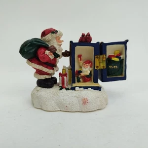 The San Francisco Music Box Company Santa with Hinged Mailbox Christmas Medley - Bild 1 von 20