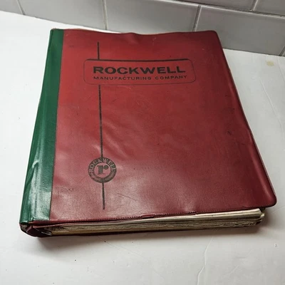 Delta Rockwell Industrial Power Tool Parts Catalogs All Originals Not Reprints!! - Image 1 of 4