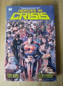 Heroes in Crisis Hardcover (DC, 2019) Tom King Clay Mann 1st Print Near Mint 9.2 - Picture 1 of 11