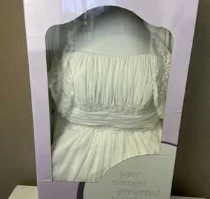 Davids Braut Brautkleid Glam Gr. 18 W weiß D0926303 - Bild 1 von 15