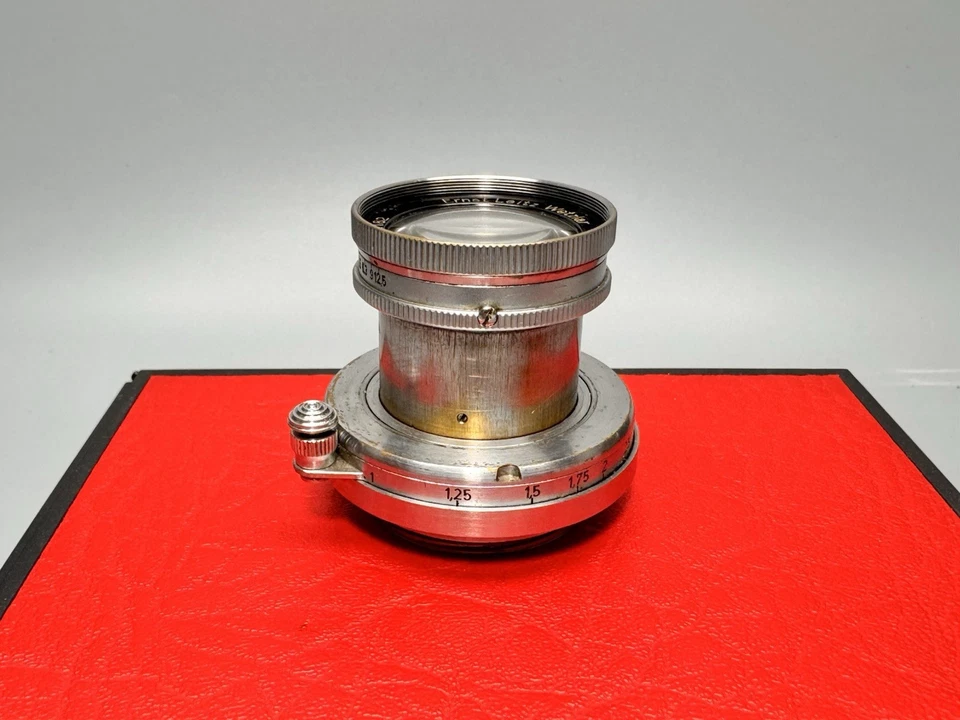 Leica Leitz Wetzlar Summar 50mm 1:2 Objektiv M39 #312182-43 - Bild 1 von 4