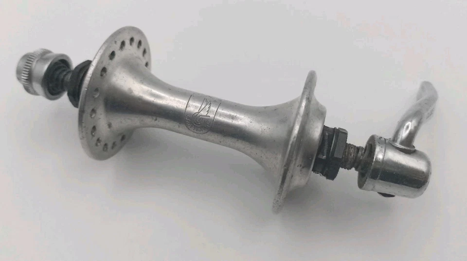 Moyeu Avant Campagnolo Veloce HB-00VL Vélo Vintage Front Hub Italie  - Photo 1/4