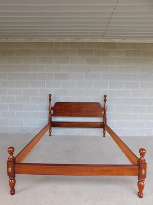 Henkel Harris #24 Cherry Cannonball Poster Full Size Bed - Image 1 of 4