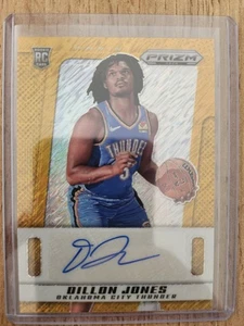 Dillon Jones 2024-25 Panini Prizm Deca 03/10 Auto Gold Shimmer RC #PDS-DJO - Bild 1 von 2
