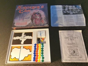 Sorcerer's Cave Gibsons Games Vintage Fantasy RPG Board Game Complete - Picture 1 of 7