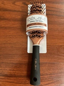 Celavi Thermal Vent Brush For Healthier, Shinier Hair with Handle New - Picture 1 of 3