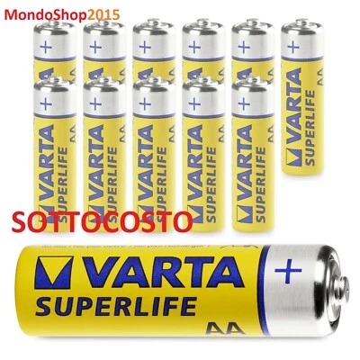 Batterie Stilo AA  Varta Superlife Pile in blister - Immagine 1 di 2