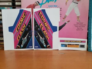 TOMY MINI ARCADE COSMIC CLASH AUFKLEBER. - Bild 1 von 4