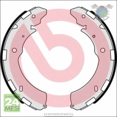 Kit ganasce freno Brembo Posteriore per FIAT FULLBACK ISUZU D-MAX MITSUBISHI L2 - Immagine 1 di 4