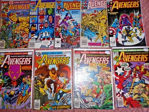 AVENGERS LOT (9) GEMISCHTE KLASSEN 153 ... 329 1976-1991 - Bild 1 von 3