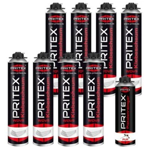 WDVS Klebeschaum Set 8 x 750 ml inkl. Reiniger Dämmstoffkleber - Bild 1 von 5