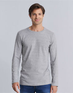 Gildan Softstyle Men's Women's Long Sleeve T-Shirt - Adult Long sleeve tops 
