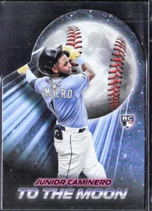 JUNIOR CAMINERO 2024 Topps BIG LEAGUE TO THE MOON RC #TM-37 [BASE DIE-CUT] - RAYS - Bild 1 von 2