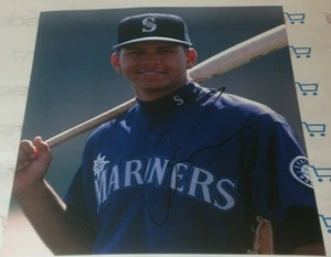 ALEX RODRIGUEZ SIGNED SEATTLE MARINERS BASEBALL PROMO 8X10 PHOTO AUTOGRAPH COA - Picture 1 of 1