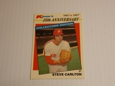 1987 Topps Kmart 25th Anniversary Steve Carlton #15 Philadelphia Phillies