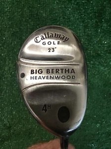 Callaway Big Bertha Heavenwood Ladies 4 Hybrid 23* Graphite Shaft - Picture 1 of 8