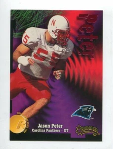 1998 Skybox Thunder #245 Jason Peter Nebraska Cornhuskers Rookie - Foto 1 di 1