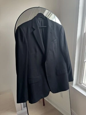 Chaqueta Blazer Emporio Armani Línea G Negra Lana EE. UU. 40R EU50R ¡Excelente! Foto 1 de 4
