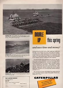 Pubblicità stampa originale trattore cingolato Caterpillar D4 e D6 1959 - Foto 1 di 1