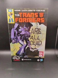 Hasbro Transformers Generations Comic Edition SHOCKWAVE 40th - Imagen 1 de 6