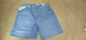 Ladies BNWT Fat Face Denim Bermuda Shorts Cut Off UK Size 14 - Picture 1 of 4