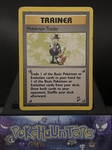 Pokemon Card Pokemon Trader 106/130 Rare Base Set 2 WOTC Played - Picture 1 of 2