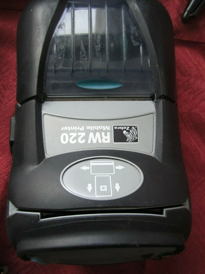Zebra RW220 R2D-0UBA010N-00 BLUETOOTH Thermal Printer with Card reader  - Image 1 of 1