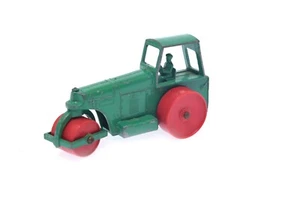Matchbox By Lesney No 1 Aveling Barford Road Roller Green w/ Red Wheels England - Picture 1 of 4