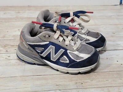 New Balance Toddler Boys Size 7 990 Suede Mesh Sneakers Grey/Black KJ900DLI - Image 1 of 4